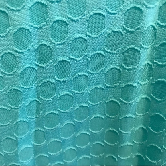 CJ Banks Turquoise Blue Sleeveless Dress Size 14W Brand New With Tags - Picture 5 of 6